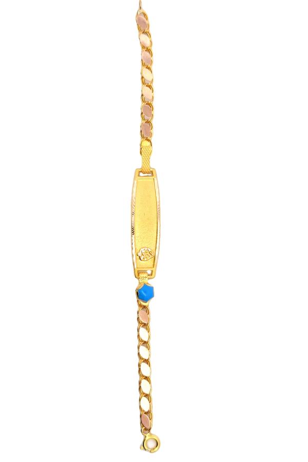 Cigold Taşlı Çocuk Bileklik 14 Ayar Altın 1.91 Gr OA-C11203029256