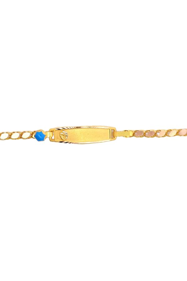 Cigold Taşlı Çocuk Bileklik 14 Ayar Altın 1.91 Gr OA-C11203029256