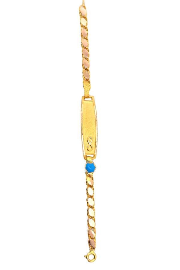Cigold Taşlı Çocuk Bileklik 14 Ayar Altın 1.92 Gr OA-C11203029247