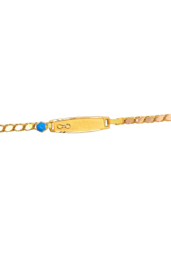 Cigold Taşlı Çocuk Bileklik 14 Ayar Altın 1.92 Gr OA-C11203029247