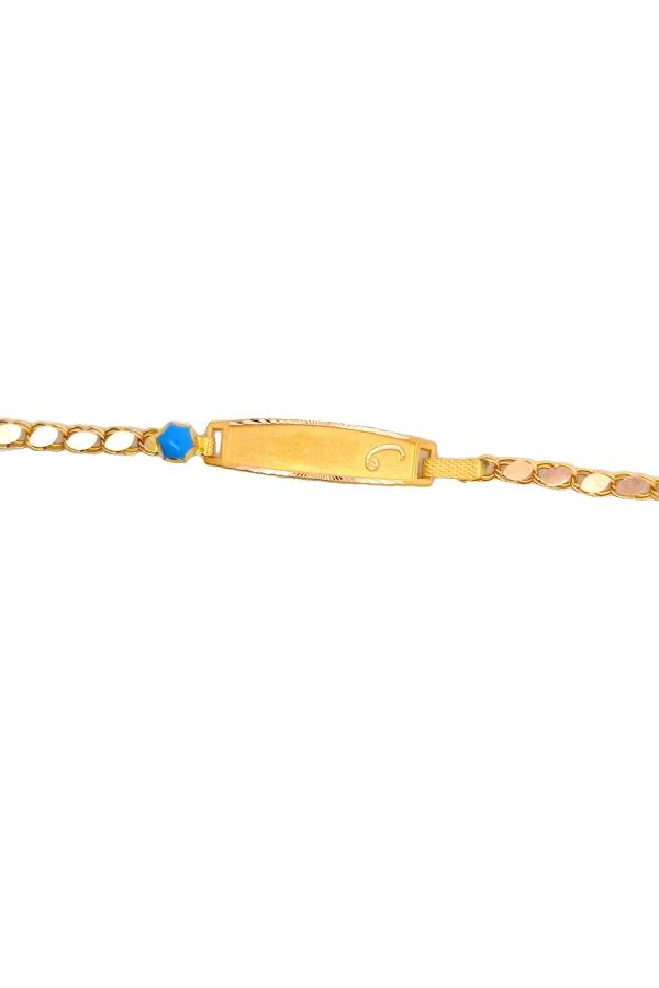 Cigold Taşlı Çocuk Bileklik 14 Ayar Altın 1.92 Gr OA-C11203029254