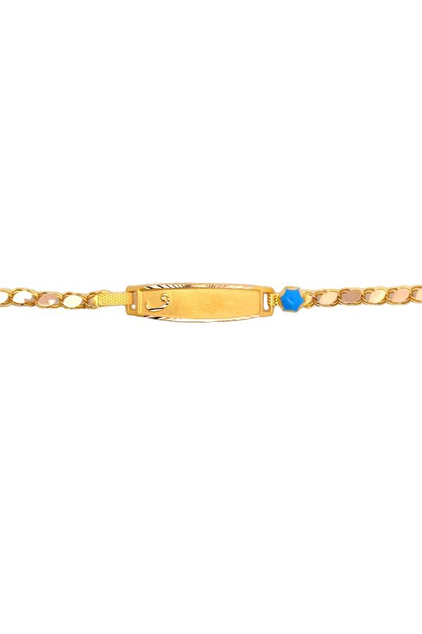 Cigold Taşlı Çocuk Bileklik 14 Ayar Altın 1.92 Gr OA-C11203029254