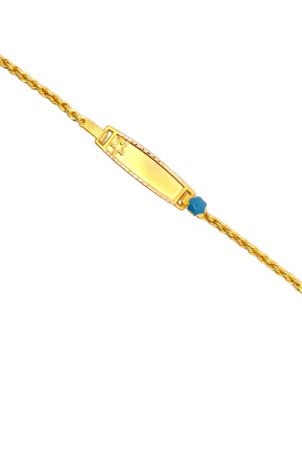 Cigold Taşlı Çocuk Bileklik 14 Ayar Altın 2.00 Gr OA-C11303029267