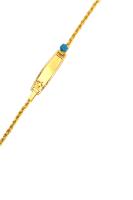 Cigold Taşlı Çocuk Bileklik 14 Ayar Altın 2.00 Gr OA-C11303029267