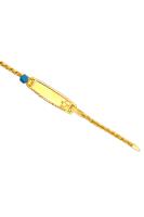 Cigold Taşlı Çocuk Bileklik 14 Ayar Altın 2.00 Gr OA-C11303029267