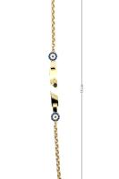 Cigold Taşlı Çocuk Bileklik 14 Ayar Altın 2.54 Gr OA-C11403029270
