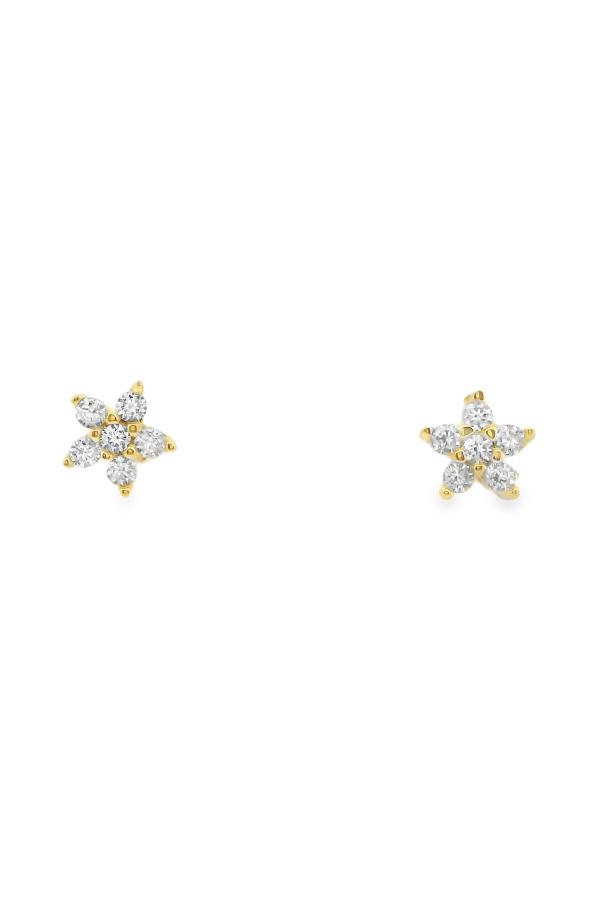 Cigold Taşlı Çocuk Küpesi 14 Ayar Altın 0.88 Gr OA-C1TB03029275
