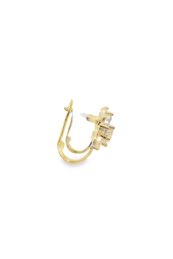 Cigold Taşlı Çocuk Küpesi 14 Ayar Altın 1.32 Gr OA-C1TB03029272