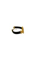 Cigold Taşlı İpli Çerçeve Çeyrek Altın Bileklik OA-K1BLK0000009390