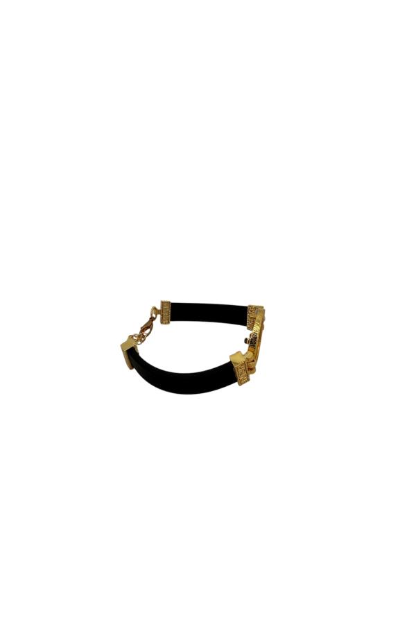 Cigold Taşlı İpli Çerçeve Çeyrek Altın Bileklik OA-K1BLK0000009392