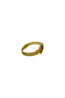 Cigold Taşlı İpli Çerçeve Çeyrek Altın Bileklik OA-K1BLK0000009396