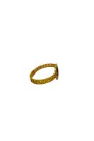 Cigold Taşlı İpli Çerçeve Çeyrek Altın Bileklik OA-K1BLK0000009397