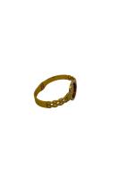 Cigold Taşlı İpli Çerçeve Çeyrek Altın Bileklik OA-K1BLK0000009398