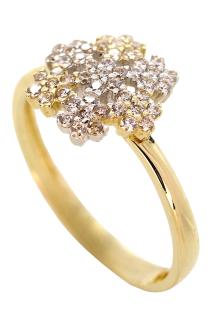 Cigold Taşlı Kartanesi Yüzük 14 Ayar Altın 2,07 Gr OA-C11601028629