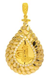 Cigold Taşlı Kolye Ucu 8 Ayar Altın 5,08 Gr OA-C1TB01028329