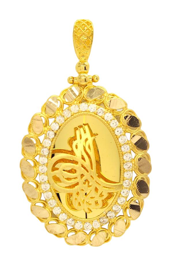 Cigold Taşlı Kolye Ucu 8 Ayar Altın 5,46 Gr OA-C1TB01028326