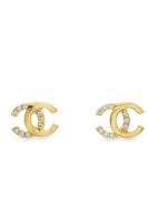 Cigold Taşlı Küpe 14 Ayar Altın 1.43 Gr OA-C1TB101029277