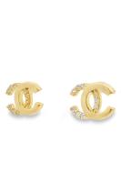 Cigold Taşlı Küpe 14 Ayar Altın 1.43 Gr OA-C1TB101029277