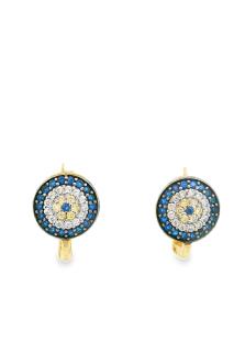 Cigold Taşlı Küpe 14 Ayar Altın 2.10 Gr OA-K1TB101029413