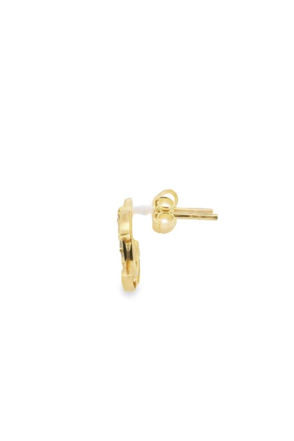 Cigold Taşlı Küpe 14 Ayar Altın 2.39 Gr OA-C1TB101029278