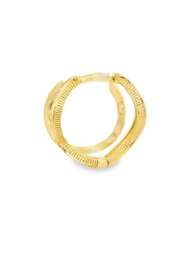 Cigold Taşlı Küpe 14 Ayar Altın 2.69 Gr OA-K2TB01039445