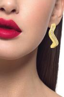 Cigold Taşlı Küpe 14 Ayar Altın 2.69 Gr OA-K2TB01039445