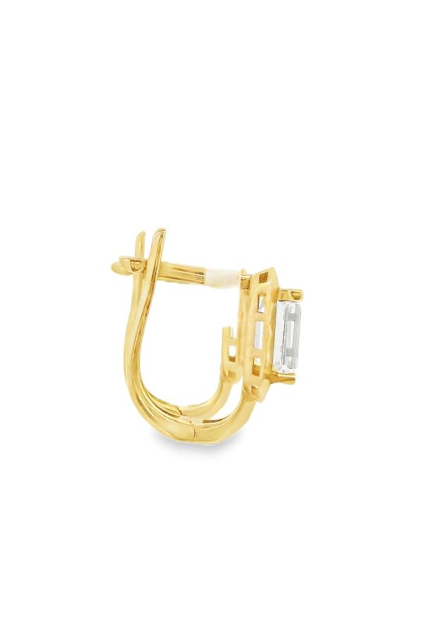 Cigold Taşlı Küpe 14 Ayar Altın 3.02 Gr OA-K1TB101029415