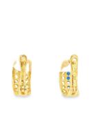 Cigold Taşlı Küpe 14 Ayar Altın 3.07 Gr OA-K1TB101029419