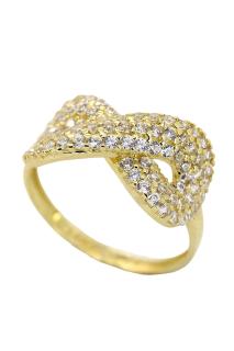 Cigold Taşlı Sonsuzluk Yüzük 14 Ayar Altın 2,72 Gr OA-C11601028634