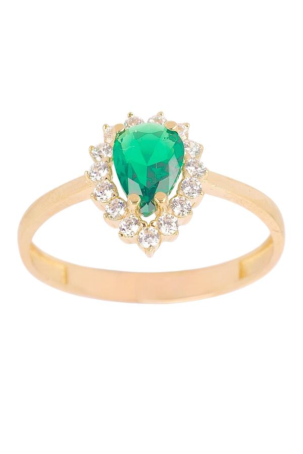 Cigold Taşlı Yüzük 14 Ayar Altın 1.54 Gr OA-K21601029064