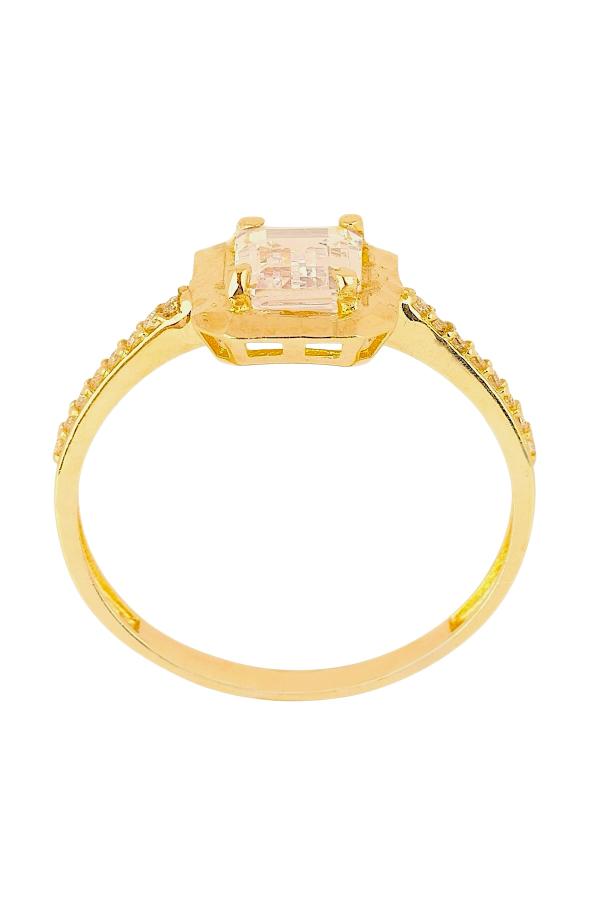 Cigold Taşlı Yüzük 14 Ayar Altın 1.68 Gr OA-C11501029196