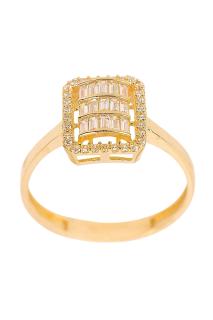 Cigold Taşlı Yüzük 14 Ayar Altın 1.74 Gr OA-C11501029038