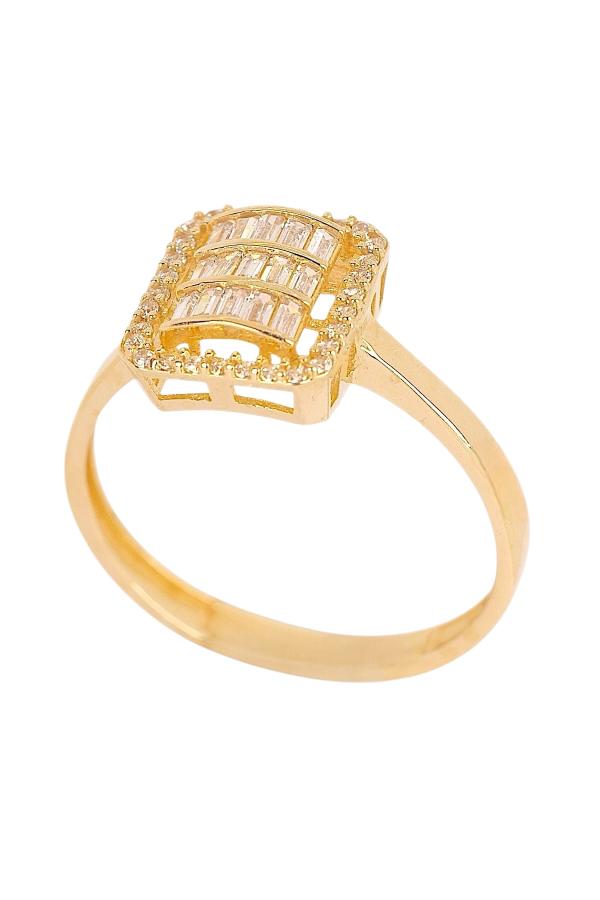 Cigold Taşlı Yüzük 14 Ayar Altın 1.74 Gr OA-C11501029038