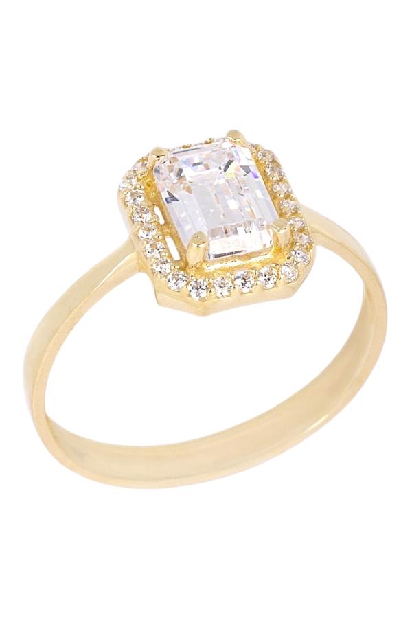 Cigold Taşlı Yüzük 14 Ayar Altın 1.79 Gr OA-C11501028989