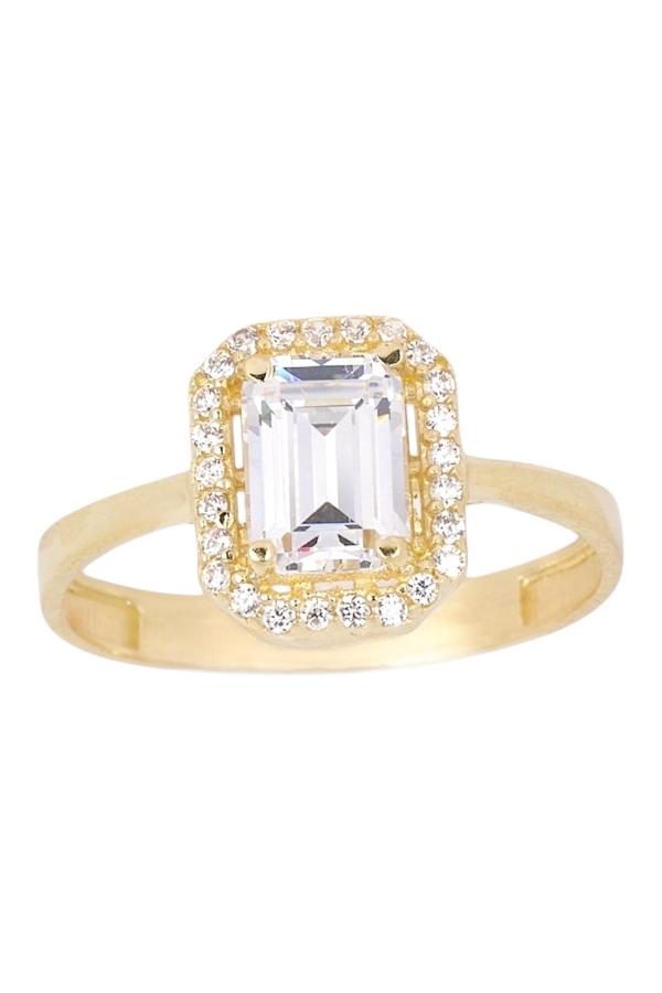 Cigold Taşlı Yüzük 14 Ayar Altın 1.79 Gr OA-C11501028989