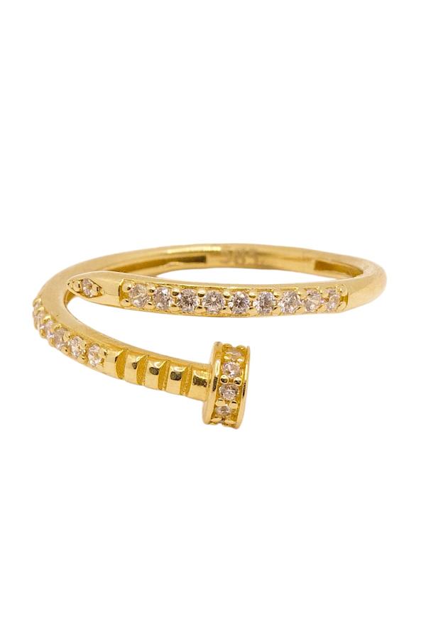 Cigold Taşlı Yüzük 14 Ayar Altın 1,94 Gr OA-K21401028800