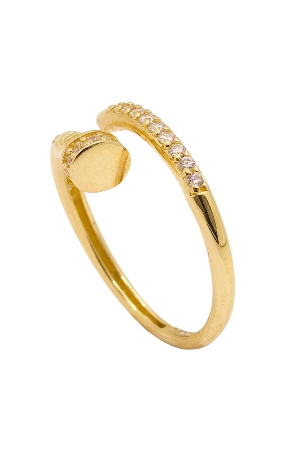 Cigold Taşlı Yüzük 14 Ayar Altın 1,94 Gr OA-K21401028800
