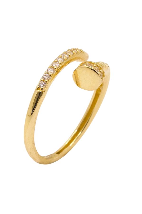 Cigold Taşlı Yüzük 14 Ayar Altın 1,94 Gr OA-K21401028800