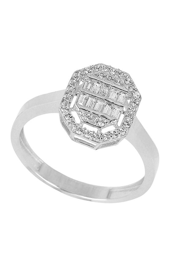 Cigold Taşlı Yüzük 14 Ayar Altın 2.01 Gr OA-K21501038900