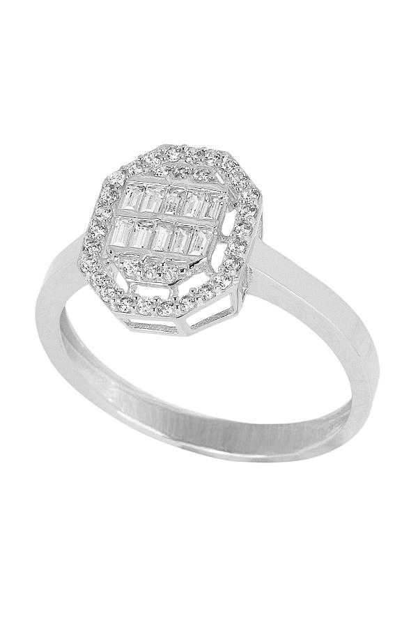 Cigold Taşlı Yüzük 14 Ayar Altın 2.01 Gr OA-K21501038900