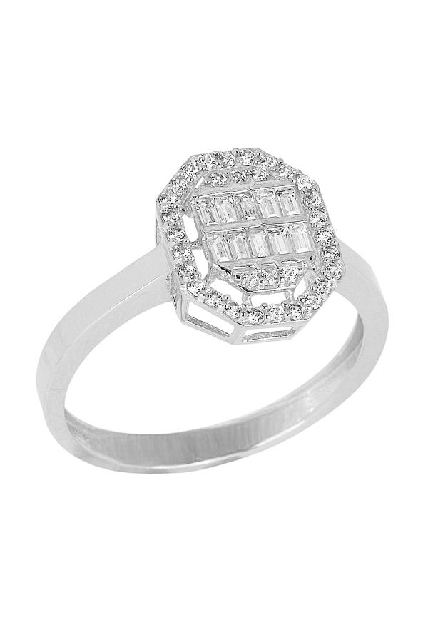 Cigold Taşlı Yüzük 14 Ayar Altın 2.01 Gr OA-K21501038900