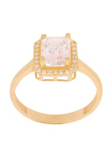 Cigold Taşlı Yüzük 14 Ayar Altın 2.14 Gr OA-K21501029089