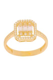 Cigold Taşlı Yüzük 14 Ayar Altın 2.18 Gr OA-K21501029085