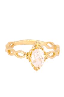 Cigold Taşlı Yüzük 14 Ayar Altın 2.20 Gr OA-K21601029058