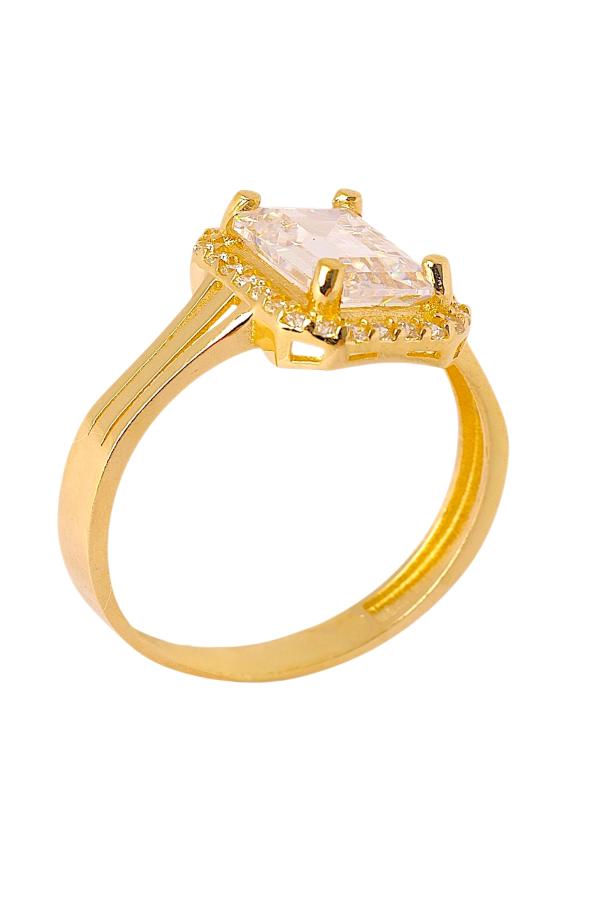 Cigold Taşlı Yüzük 14 Ayar Altın 2.22 Gr OA-C11401029190