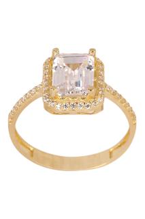 Cigold Taşlı Yüzük 14 Ayar Altın 2.24 Gr OA-C11401029009