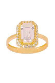 Cigold Taşlı Yüzük 14 Ayar Altın 2.25 Gr OA-C11501029149