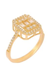 Cigold Taşlı Yüzük 14 Ayar Altın 2.26 Gr OA-K21601029083