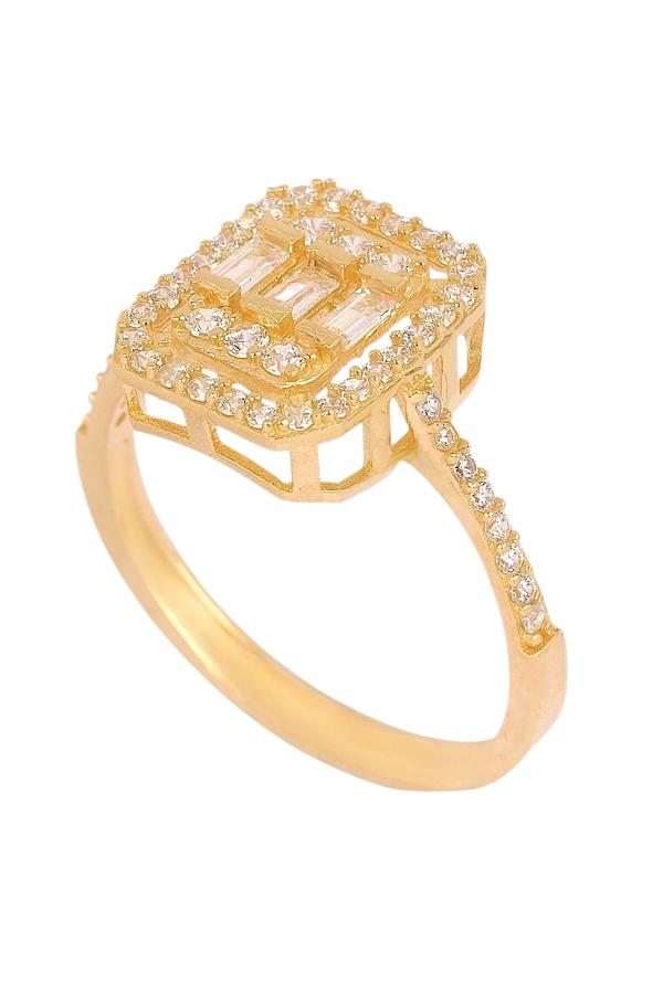 Cigold Taşlı Yüzük 14 Ayar Altın 2.26 Gr OA-K21601029083