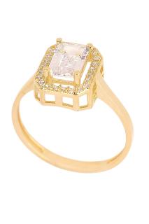 Cigold Taşlı Yüzük 14 Ayar Altın 2.34 Gr OA-C11501029036